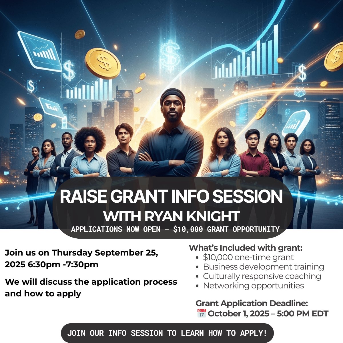 ACBN RAISE GRANT INFO SESSION and MASTERMIND SERIES